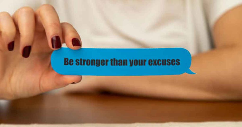 How to stop making excuses for your business